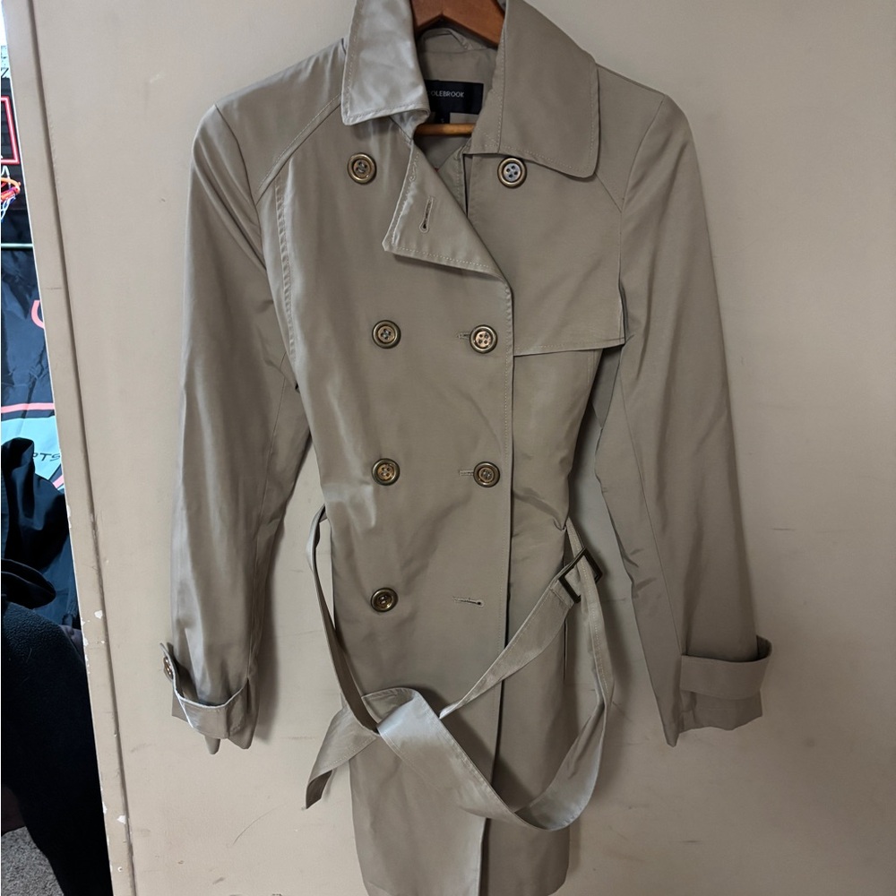 Colebrook Vintage Beige Trench Coat